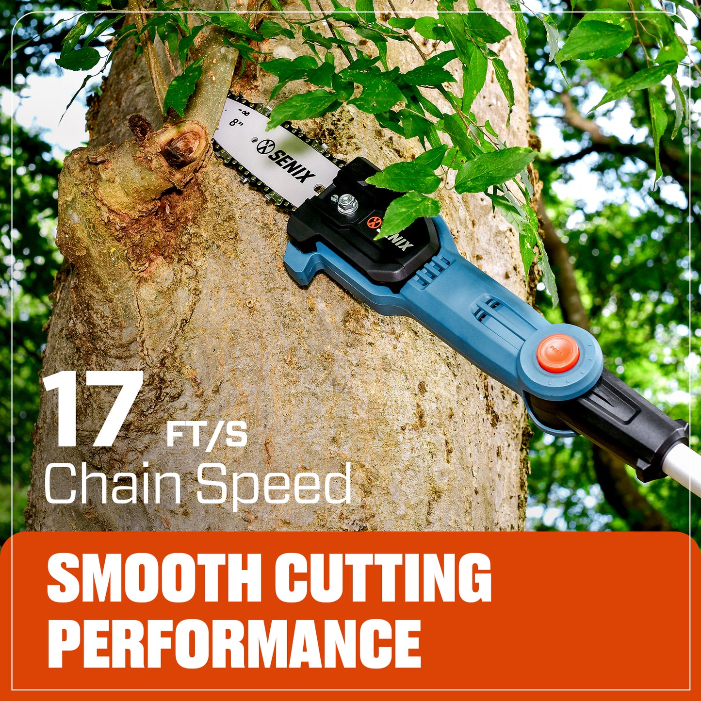 X2 20V Max* 8" Cordless Pole Saw, Brushless