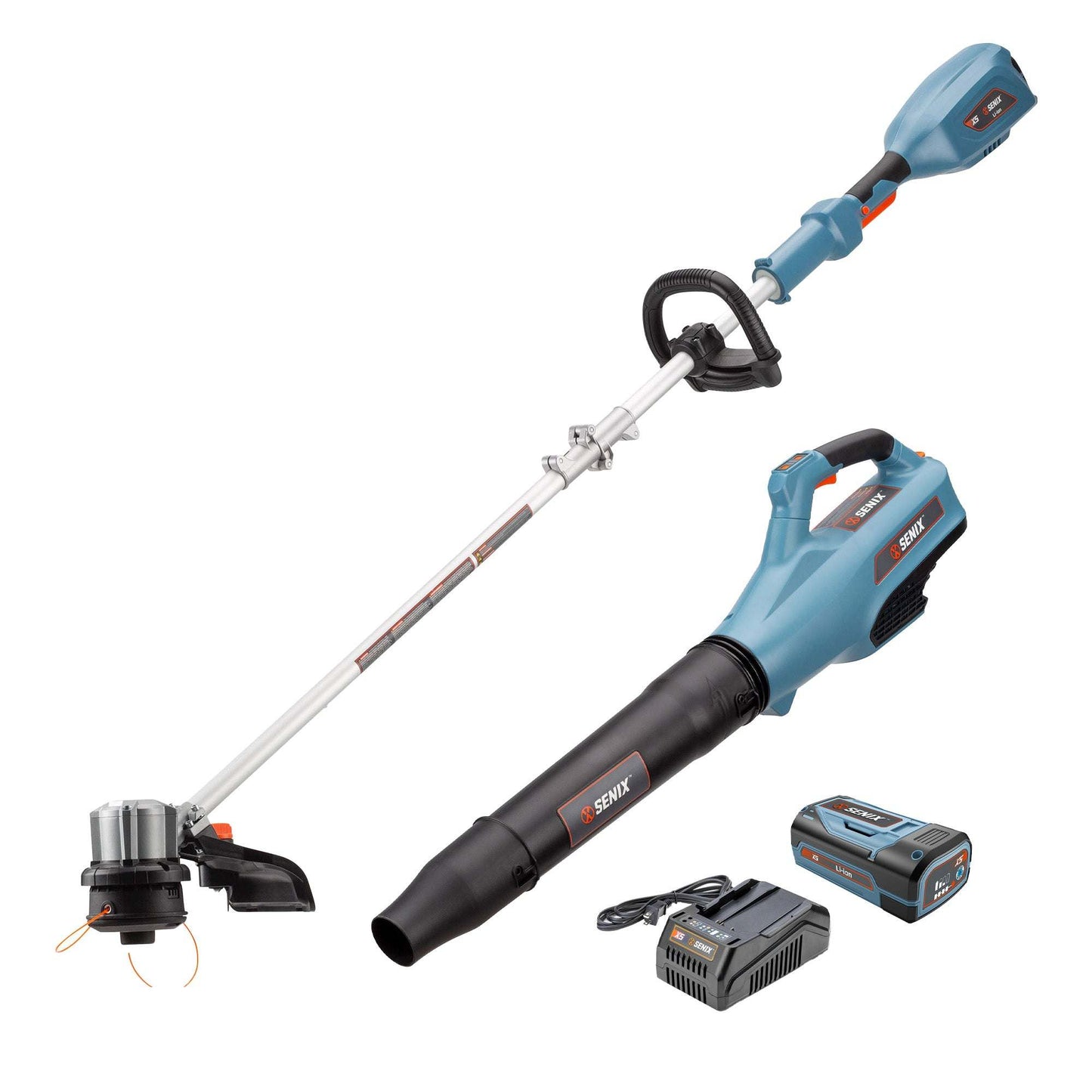 X5 58V Max 2-Tool Cordless Combo Kit, String Trimmer and Leaf Blower