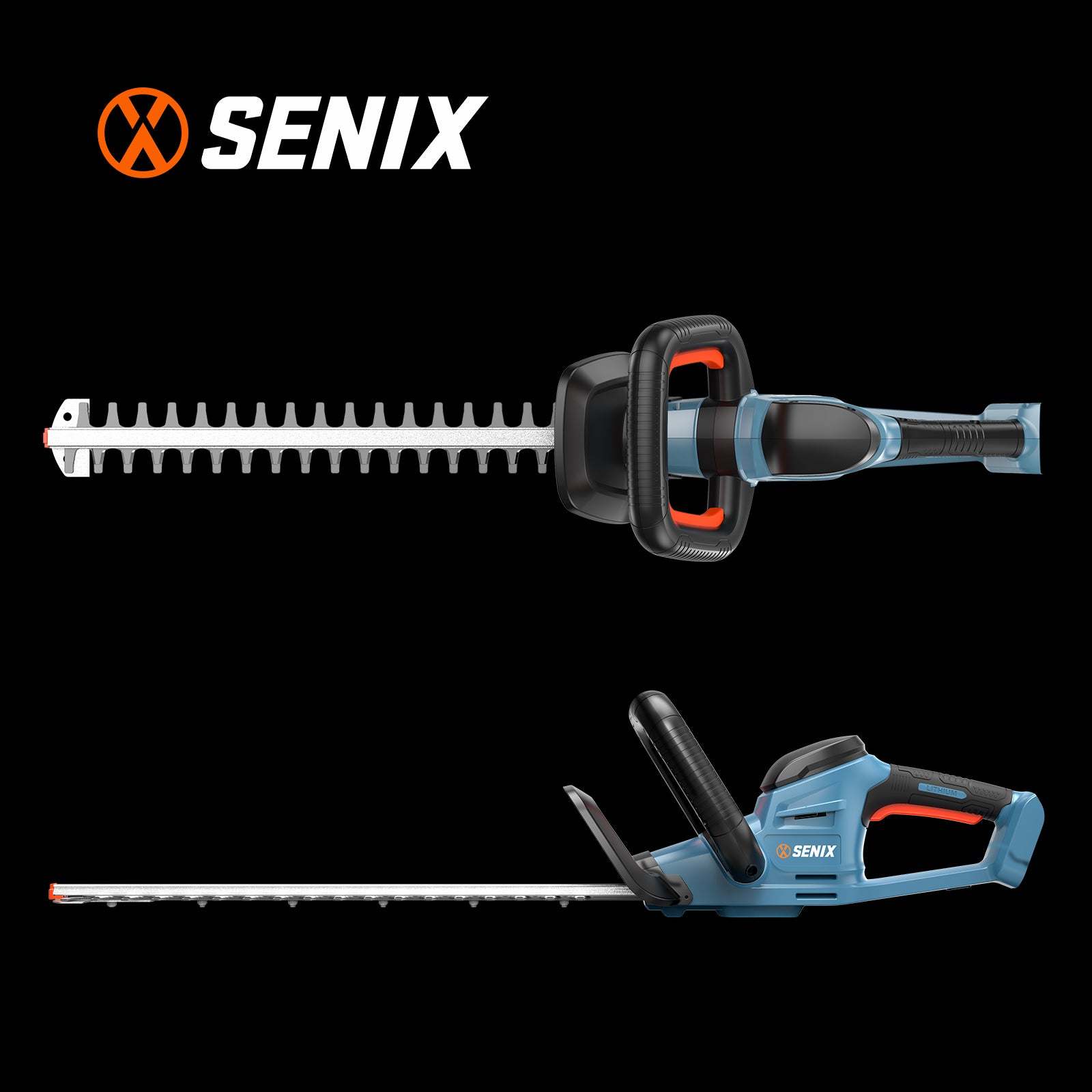 X2 20V Max* 18" Cordless Hedge Trimmer (Tool Only) | Hedge Trimmers | X2 20V Max 18" Cordless Hedge Trimmer - Tool Only | SENIX Tools