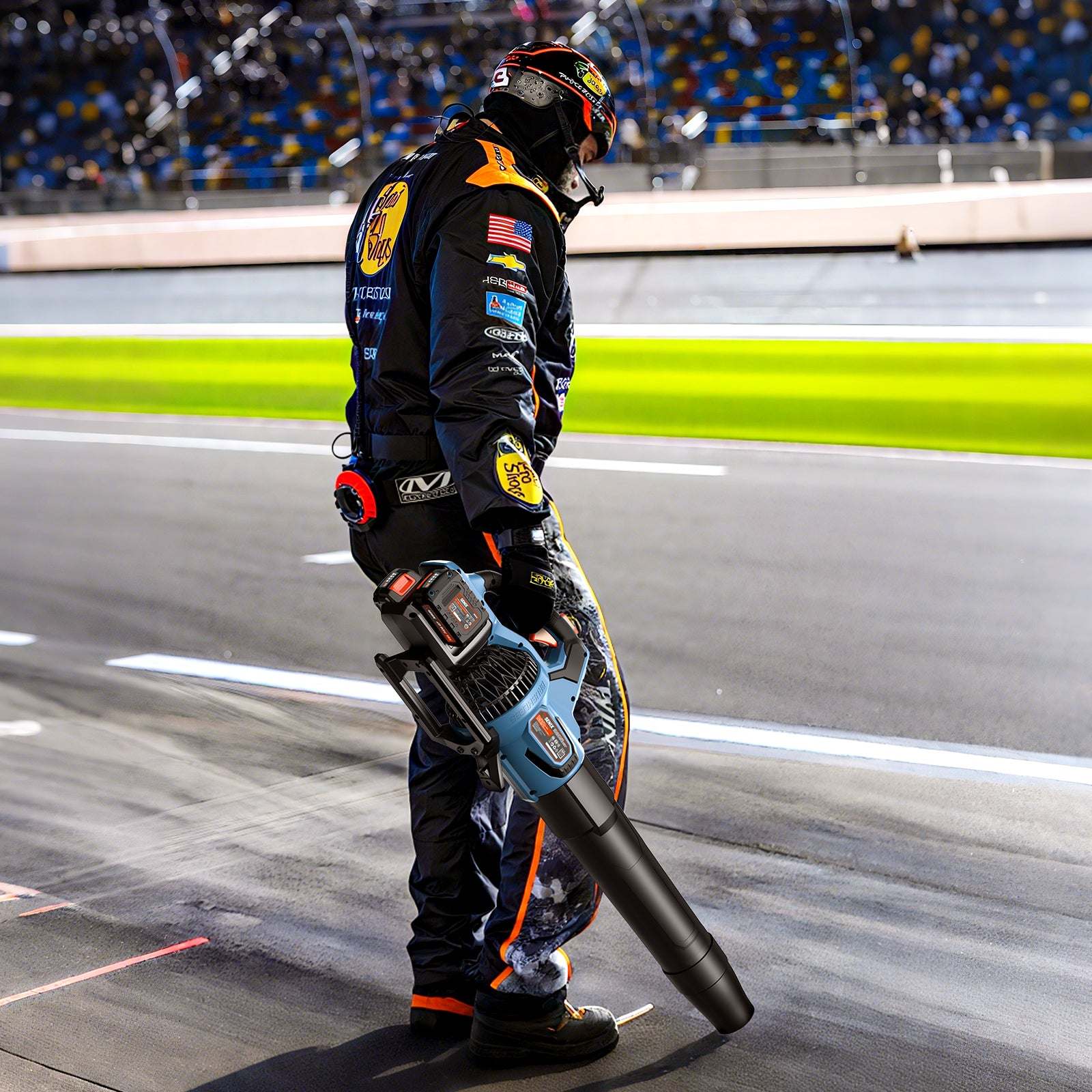 2X2 40V Max* Cordless Leaf Blower, Brushless (2 4.0 Ah Batteries & Cha | Leaf Blowers | SENIX Tools