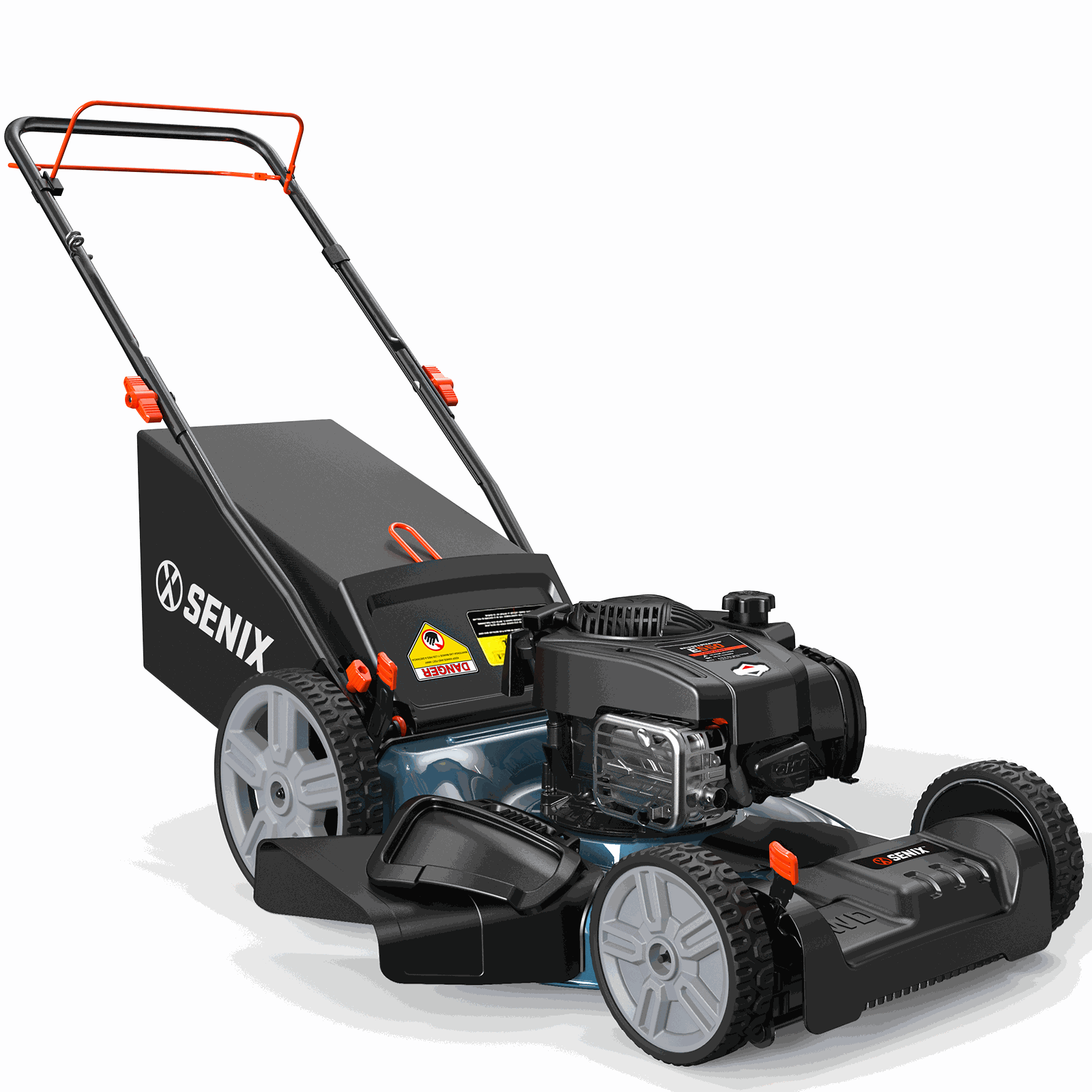 SENIX 21" 150cc 4-Cycle Briggs & Stratton Gas Self-Propelled Lawn Mowe | Lawn Mowers | SENIX 21" 150cc Briggs & Stratton Gas Self-Propelled Lawn Mower | SENIX Tools