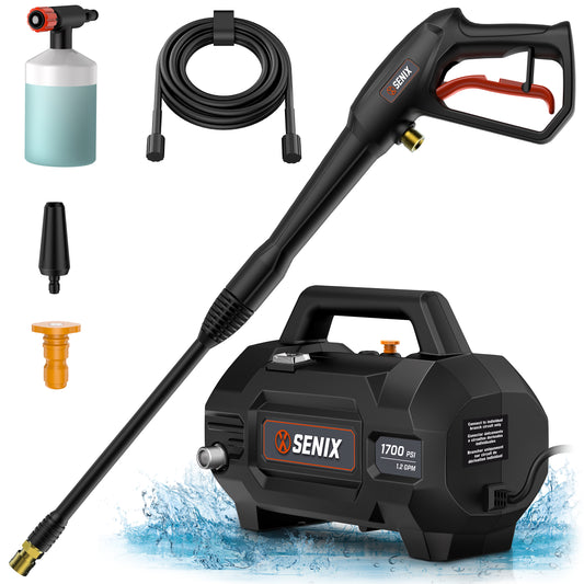 2100 PSI MAX ,1.2 GPM 13 Amp Electric Pressure Washer