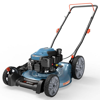 SENIX 21" 144cc 4-Cycle Gas Push Lawn Mower with Side-Discharge | SENIX Tools