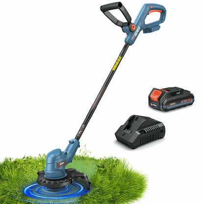 X2 20V Max* 10" Cordless String Trimmer (2.0 Ah Battery & Charger Incl | String Trimmers | SENIX Tools