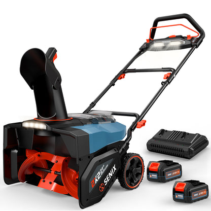 2X2 40V Max* 21" Cordless Snow Thrower, Brushless (2 5.0 Ah Batteries & Charger Included)