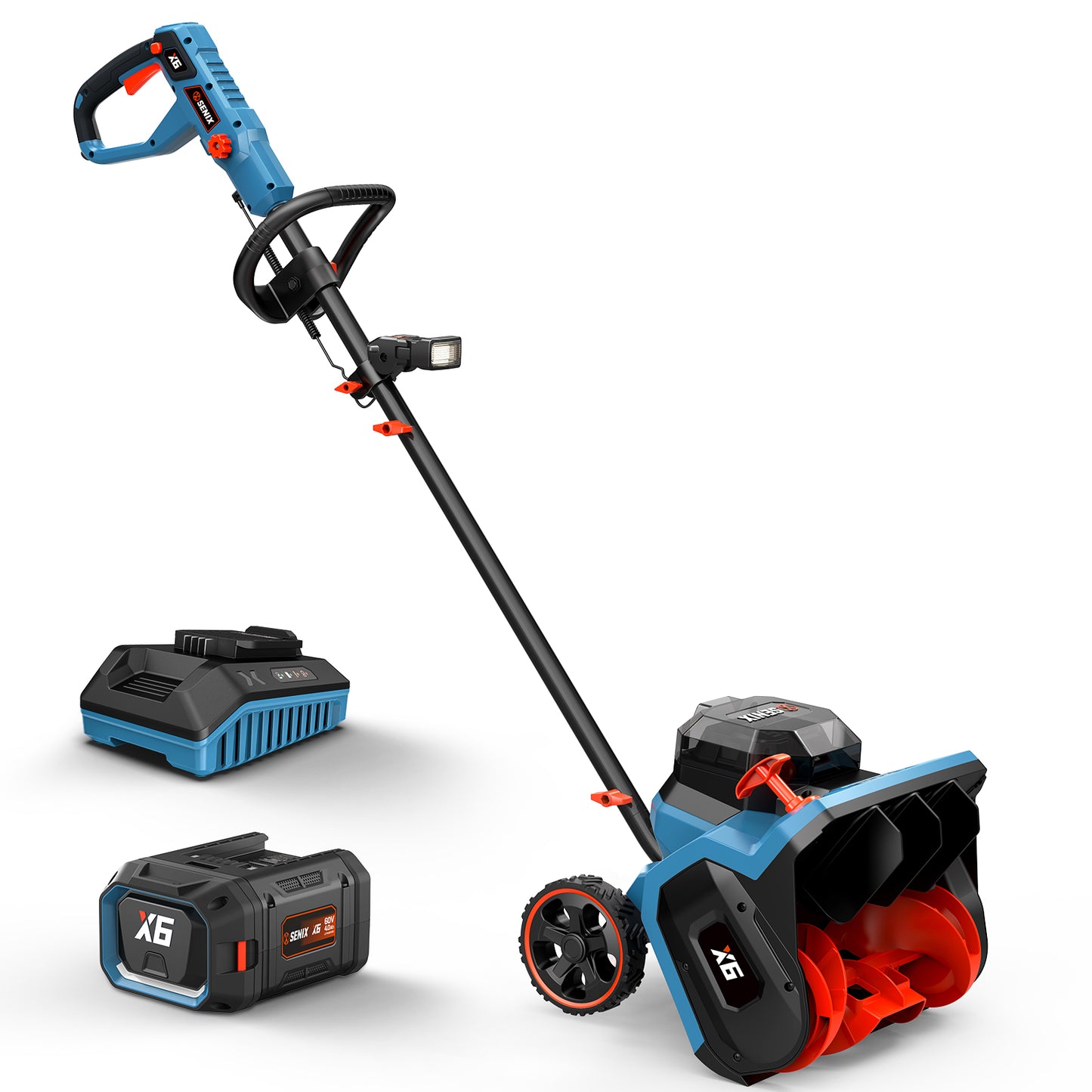 X6 60V Max* 15" Cordless Snow Shovel, Brushless (6.0 Ah Battery & Charger Included)