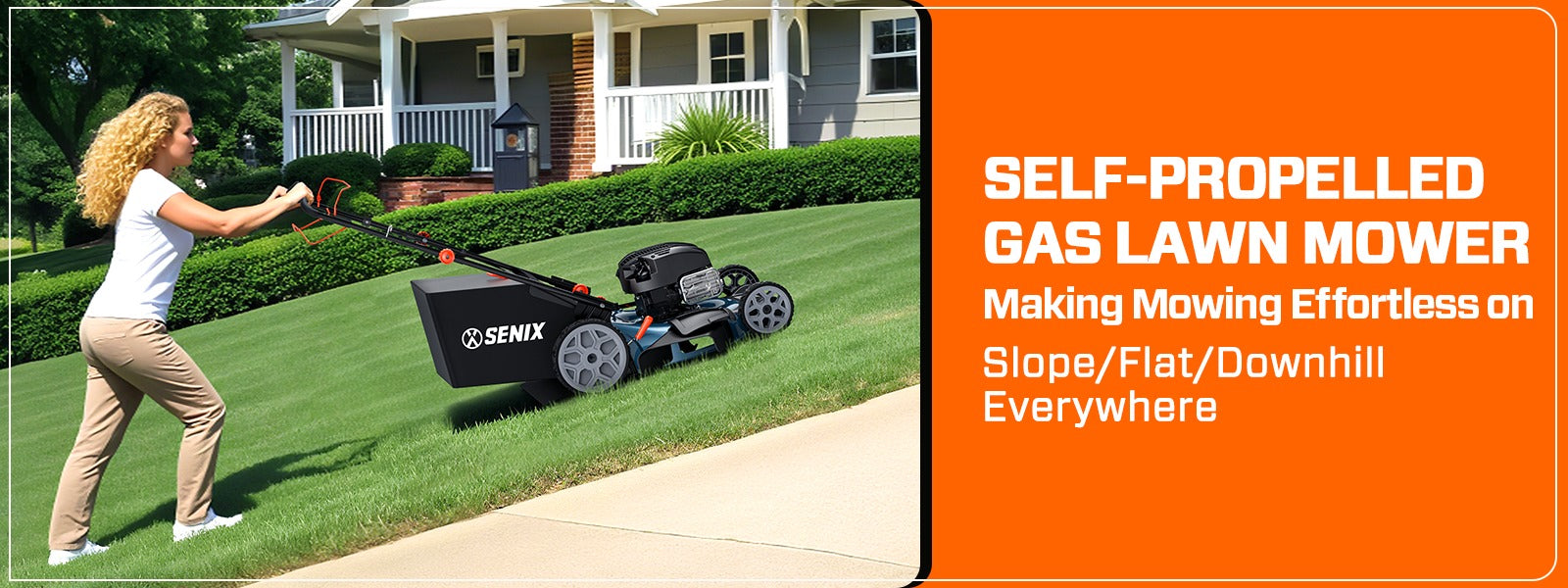 Self-Propelled with Rear-Wheel Drive