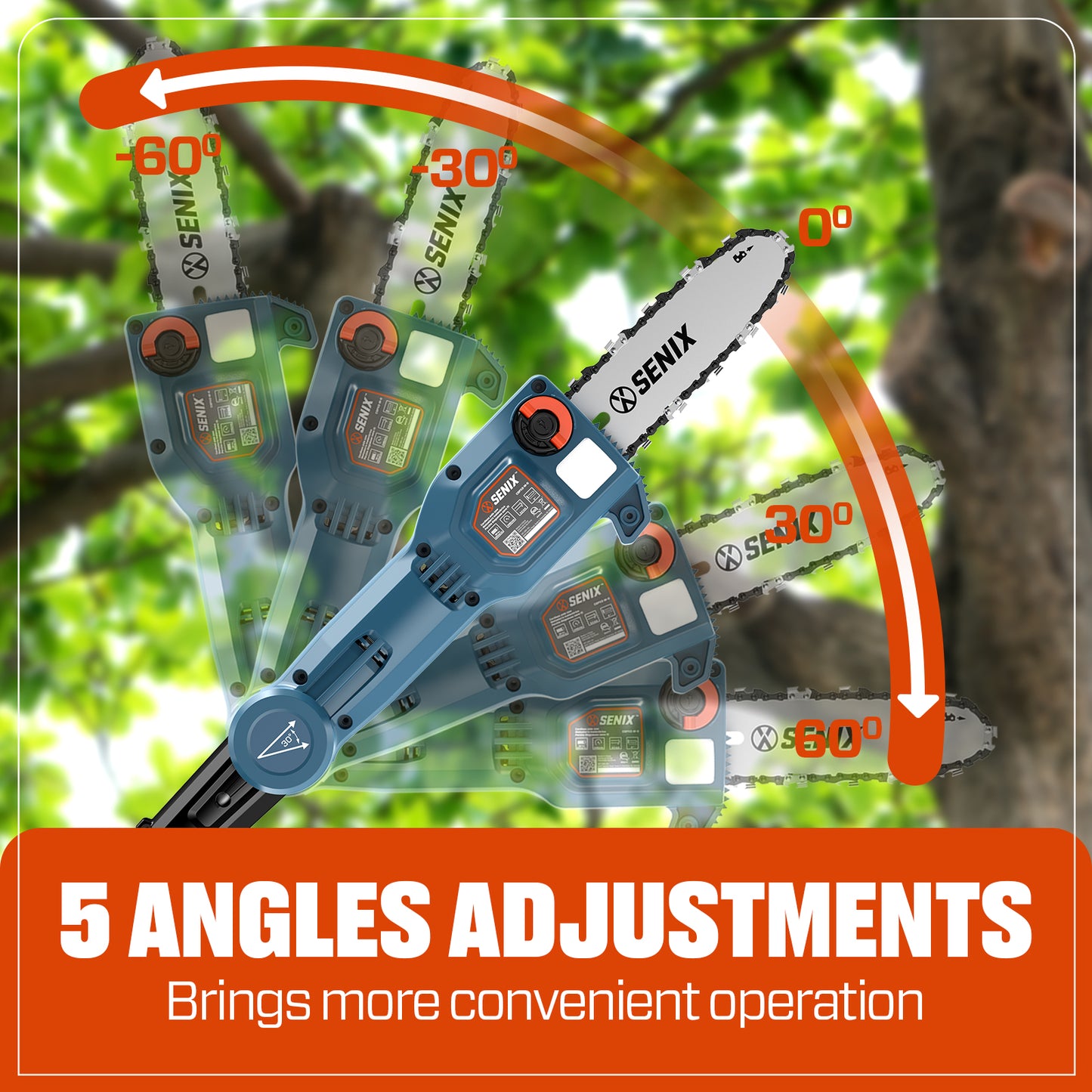 X2 20V Max* 8" Cordless Pole Saw, Brushless