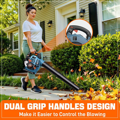 4QL® 26.5cc 4-Cycle Gas Powered Handheld Leaf Blower