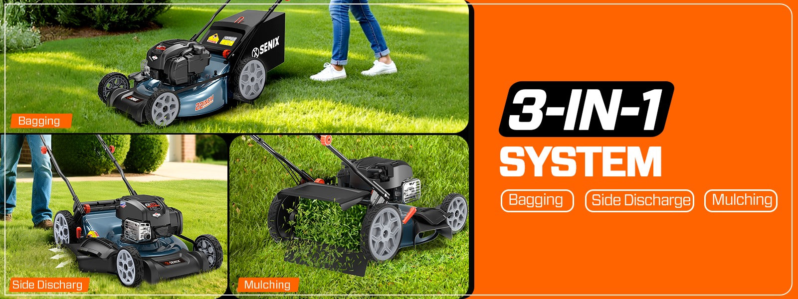 3-in-1 Steel Deck for Versatility