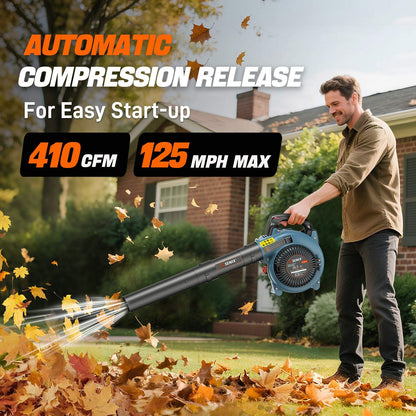 4QL® 26.5cc 4-Cycle Gas Powered Handheld Leaf Blower
