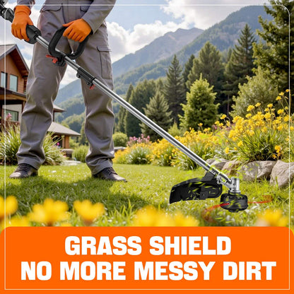 4QL® 31cc 4-Cycle 18" Gas String Trimmer, Attachment Capable | String Trimmers | SENIX Tools