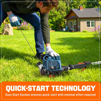 4QL® 26.5cc 4-Cycle 17" Gas String Trimmer, Attachment Capable