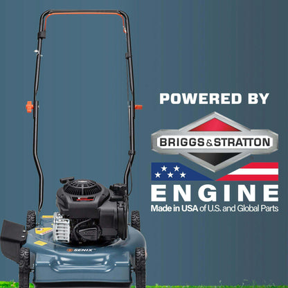 20-Inch Gas Lawn Mower with 125cc 4-Cycle Briggs & Stratton Engine | Briggs & Stratton | LSPG-L2 | SENIX
