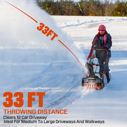 14 Amp 18" Corded Electric Snow Blower