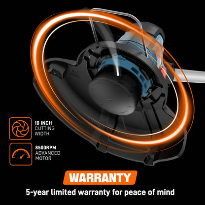 X2 20V Max* 10" Cordless String Trimmer (2.5 Ah Battery & Charger Incl | String Trimmers | SENIX Tools