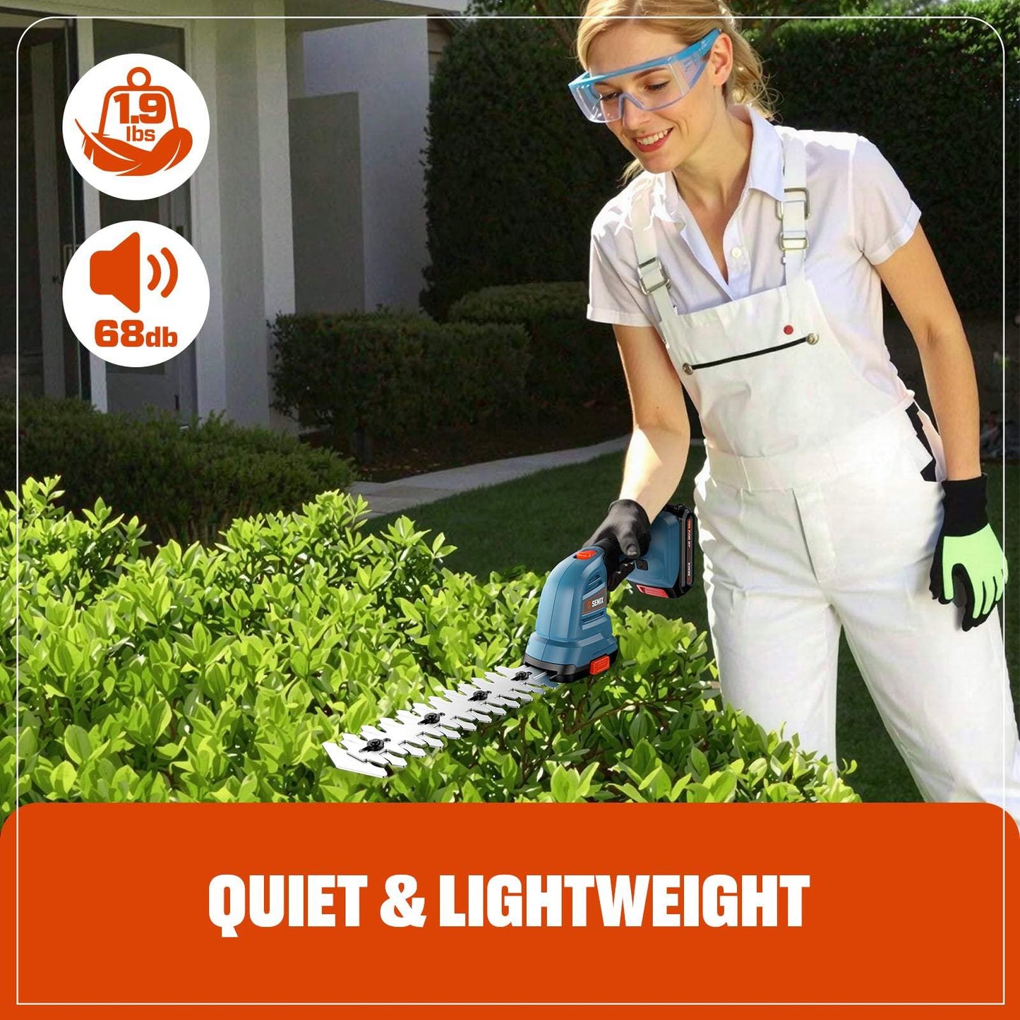 X2 20V Max* Cordless Grass Shear/Shrubber (2.0 Ah Battery & Charger Included)