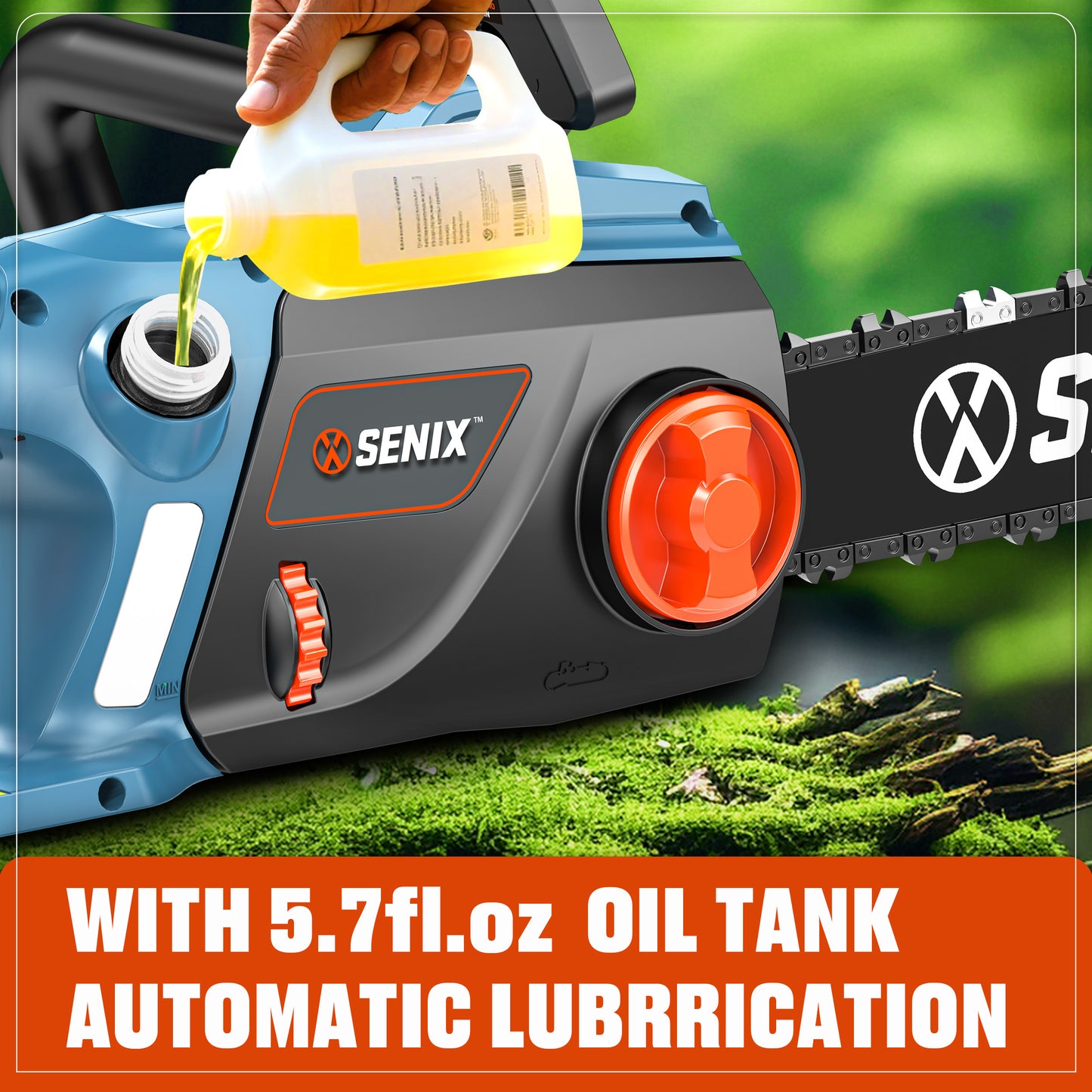 12 Amp 16" Corded Electric Chainsaw