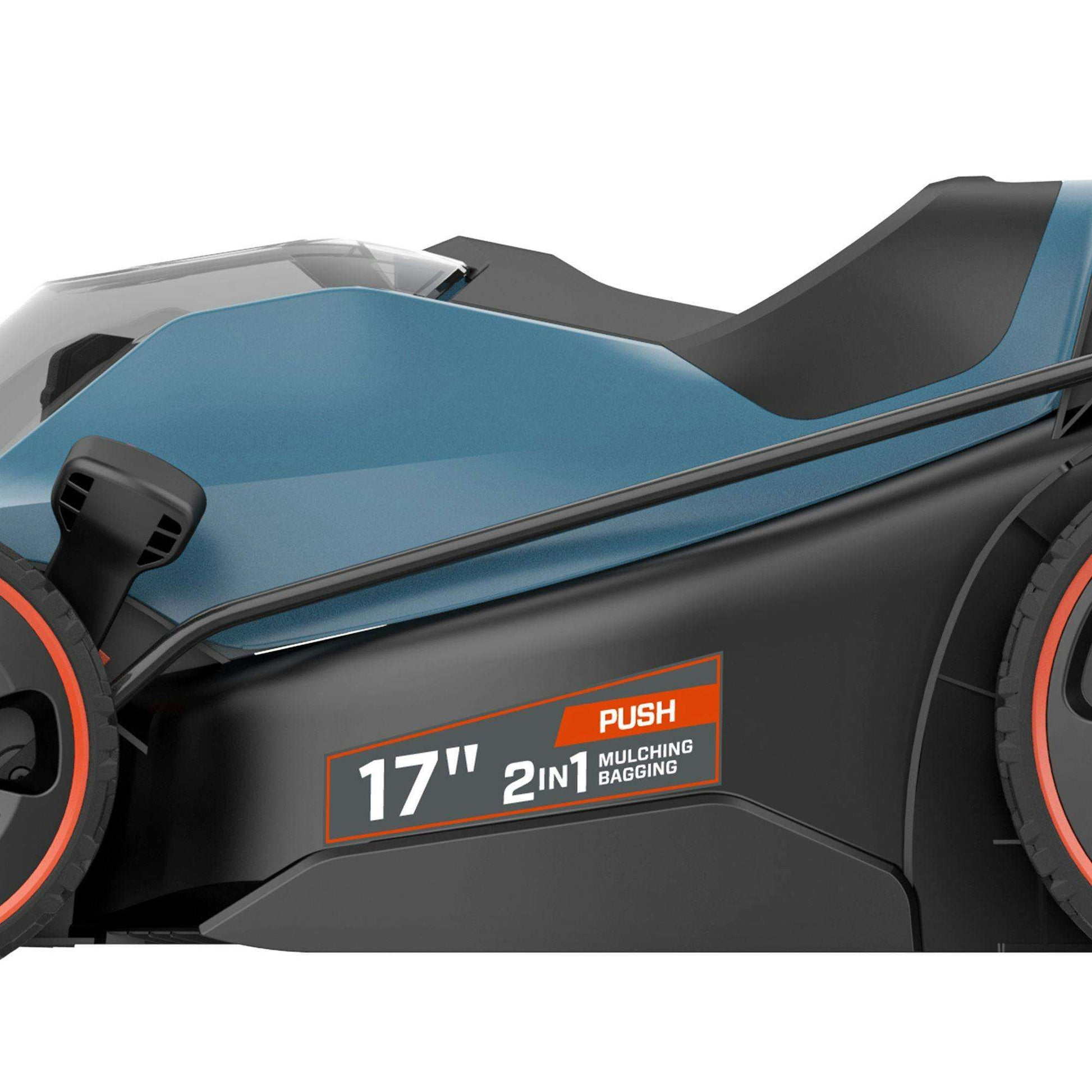 SENIX 2X2 40V Max* 17" Cordless Electric Push Lawn Mower 2-in-1 Mulchi | Lawn Mowers | SENIX Tools