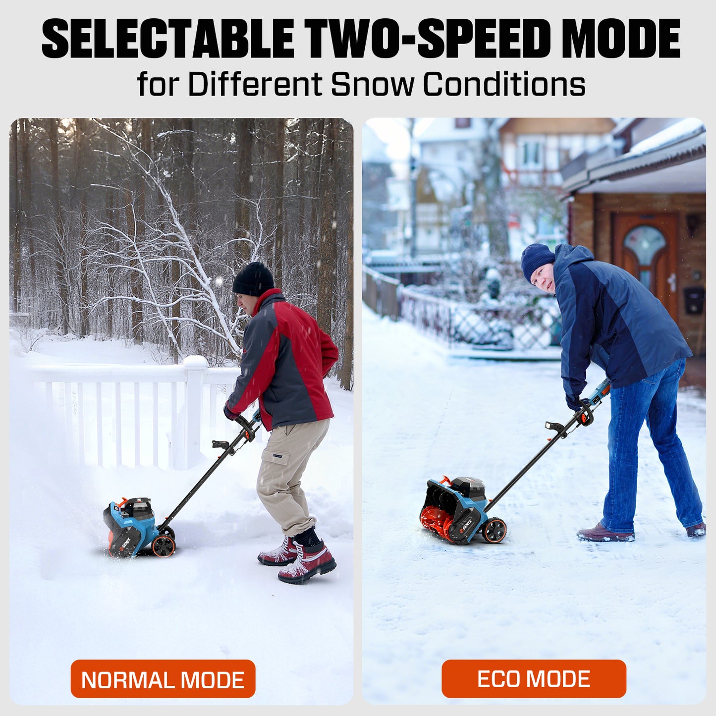 X6 60V Max* 15" Cordless Snow Shovel, Brushless (6.0 Ah Battery & Charger Included)