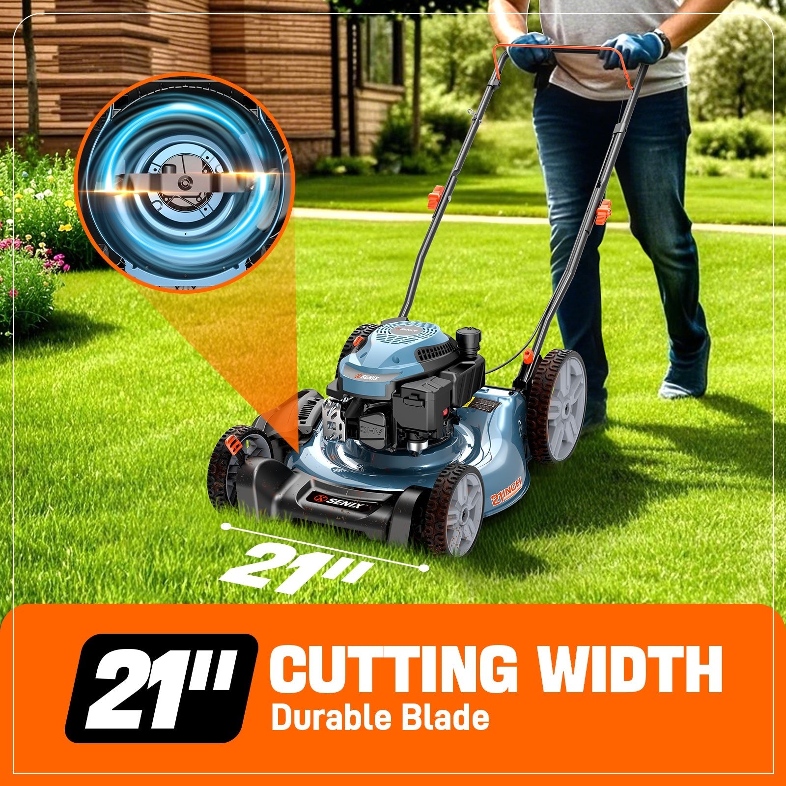 True 21-Inch Cutting Width