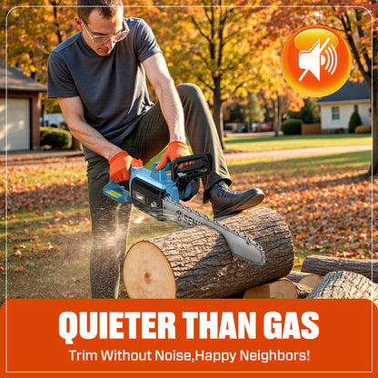 10 Amp 14" Corded Electric Chainsaw