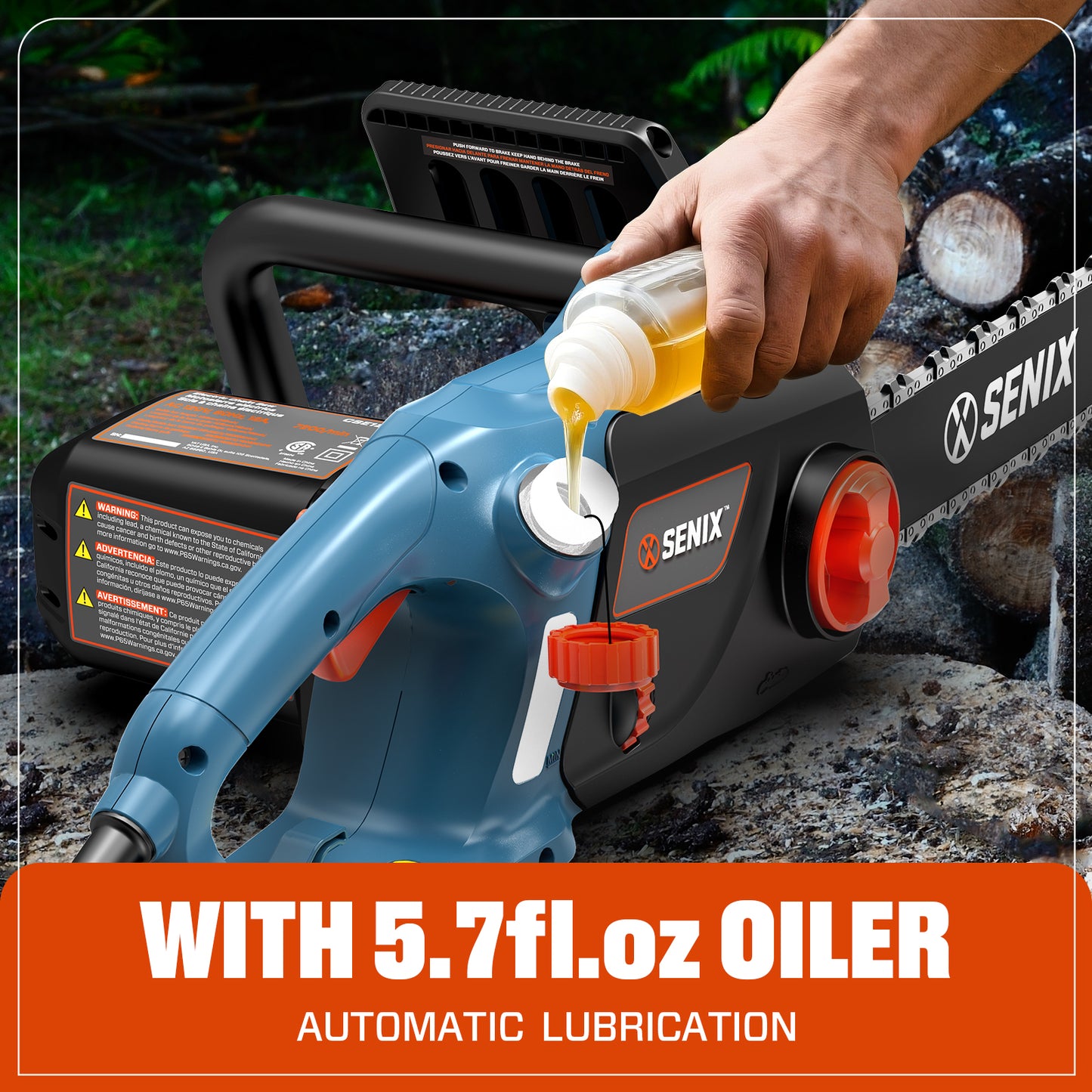 15 Amp 18" Corded Electric Chainsaw