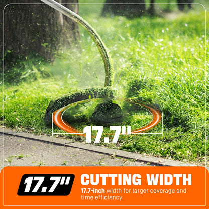 4QL® 26.5cc 4-Cycle 17" Gas String Trimmer, Attachment Capable