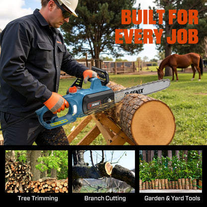 10 Amp 14" Corded Electric Chainsaw