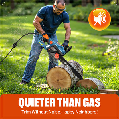 15 Amp 18" Corded Electric Chainsaw