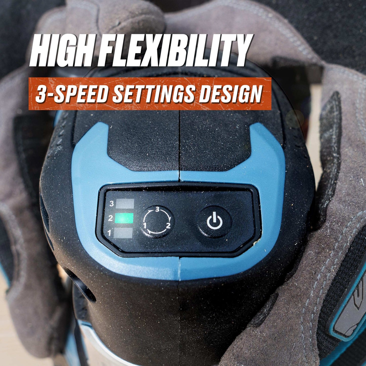 X2 20V Max* 5" Cordless 3-Speed Orbital Sander, Brushless (Tool Only)