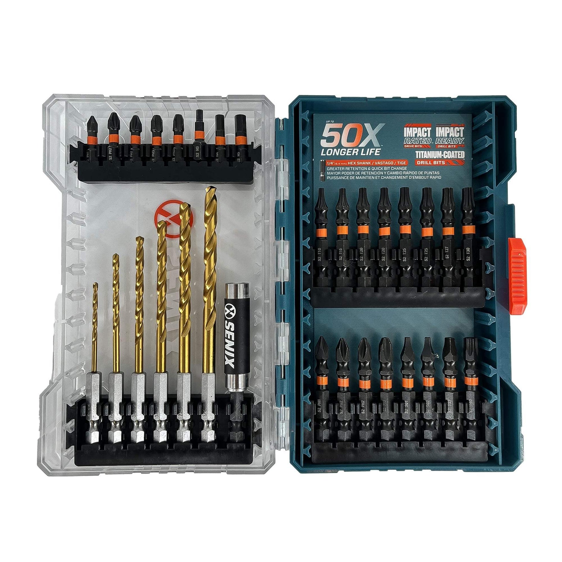 SENIX 31pc Drill and Driver Bit Set | Accessories | SENIX Tools