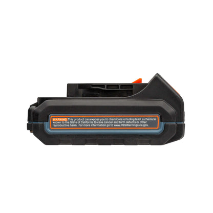 X2 20V Max 2.5 Ah Lithium-ion Battery, B25X2 | Batteries | SENIX Tools