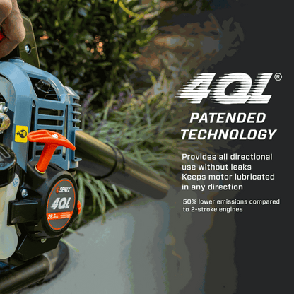 4QL® 26.5cc 4-Cycle Gas Powered Handheld Leaf Blower | Leaf Blowers | SENIX Tools
