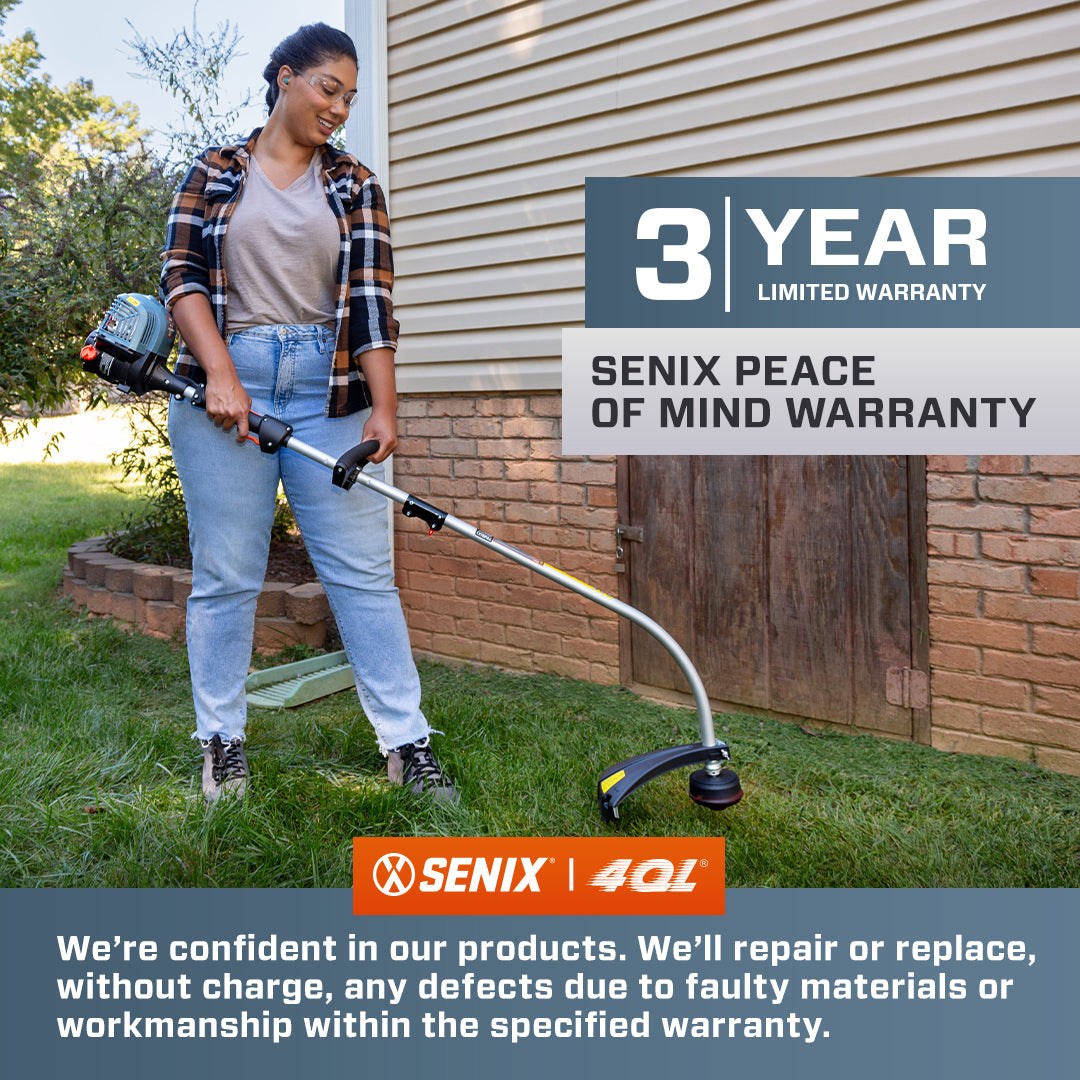 4QL® 26.5cc 4-Cycle Gas Powered Handheld Leaf Blower | Leaf Blowers | SENIX Tools