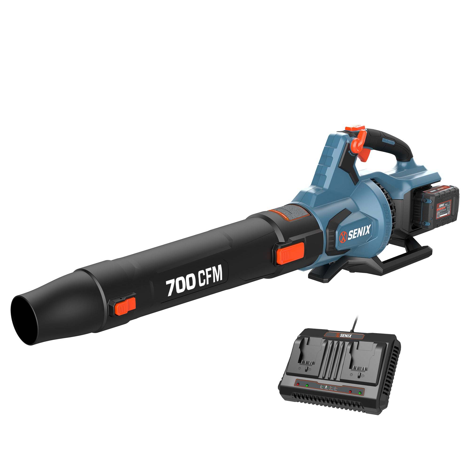 Senix 2X2 Cordless Leaf Blower - Thumbnail 4