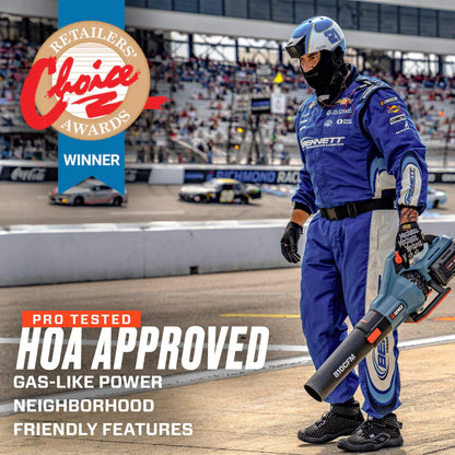 X6 60V Max Cordless Leaf Blower, Brushless (Battery & Charger Included) | Leaf Blowers | SENIX Tools