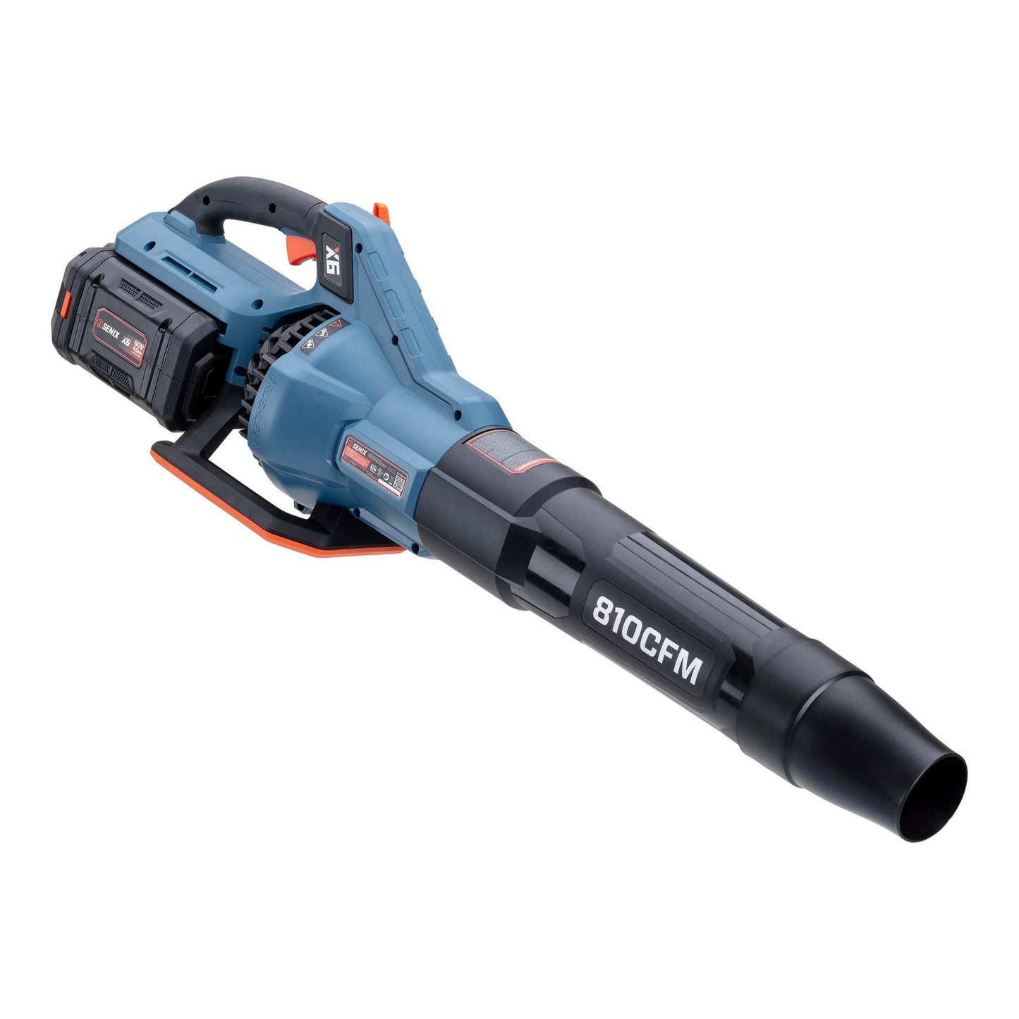 X6 60V Max Cordless Leaf Blower, Brushless (Battery & Charger Included) | Leaf Blowers | SENIX Tools