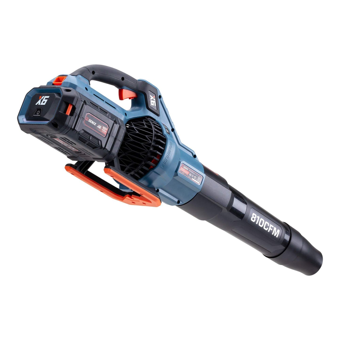 X6 60V Max Cordless Leaf Blower, Brushless (Battery & Charger Included) | Leaf Blowers | SENIX Tools