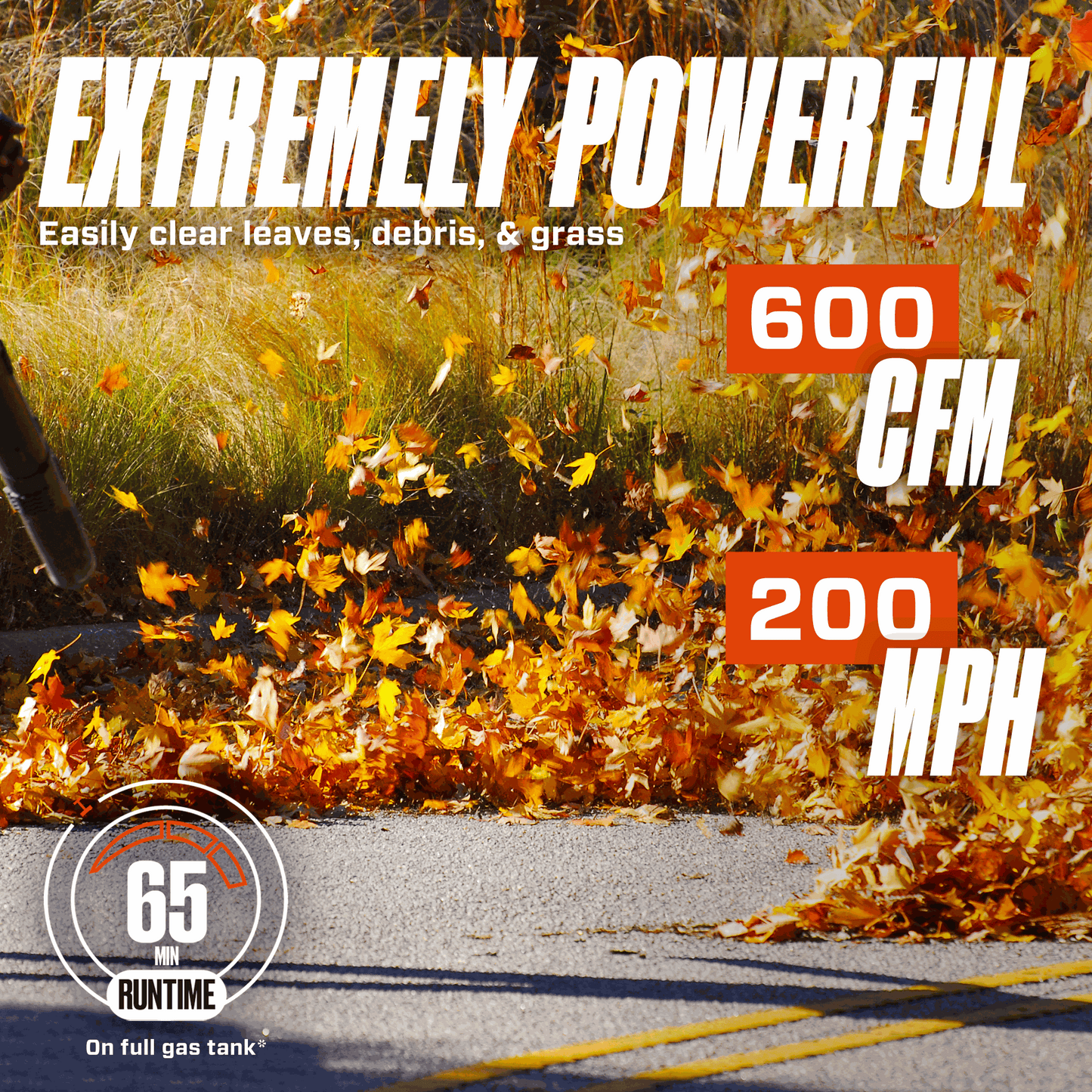 4QL® 49cc 4-Cycle Gas Backpack Leaf Blower | Leaf Blowers | SENIX Tools