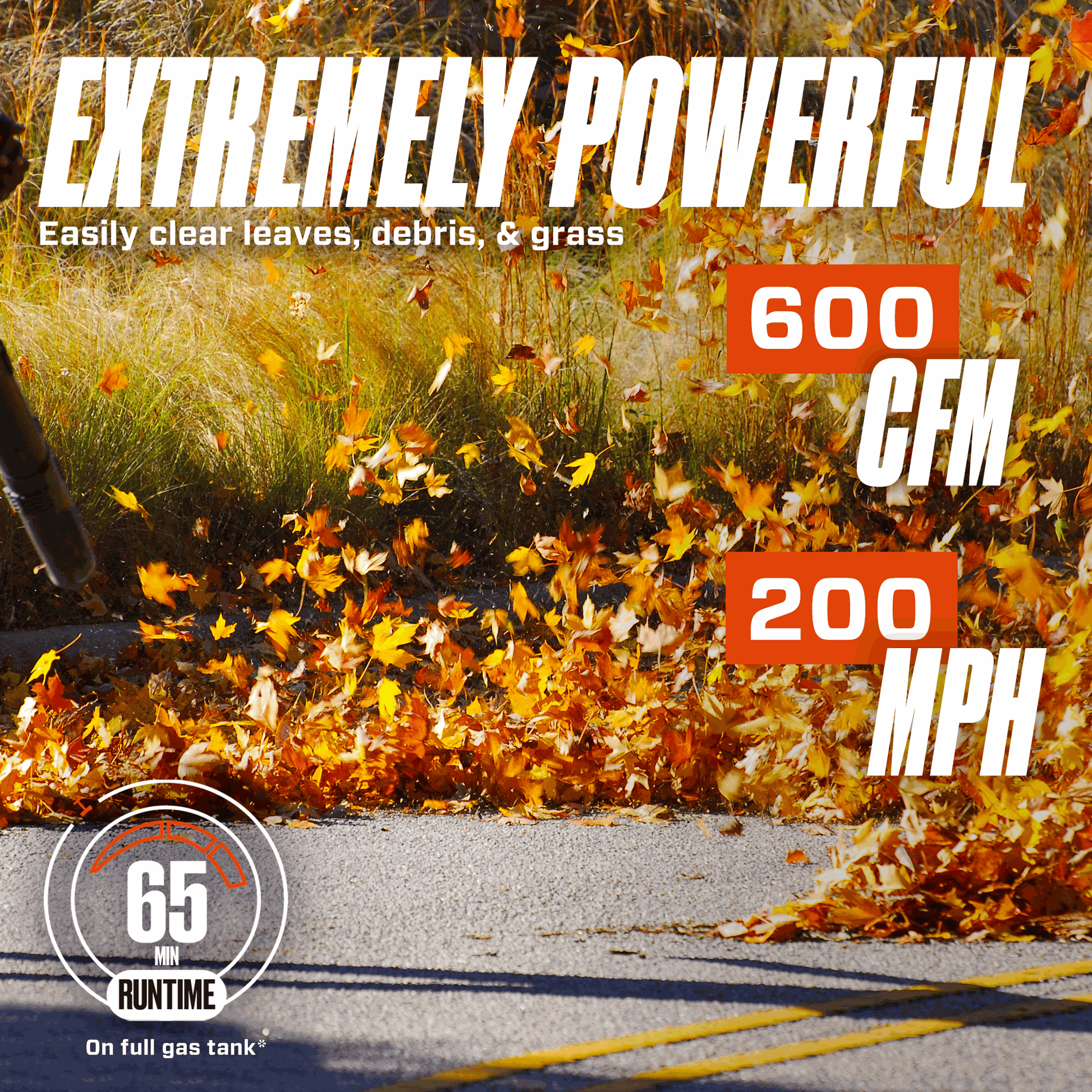 4QL® 49cc 4-Cycle Gas Backpack Leaf Blower | Leaf Blowers | SENIX Tools