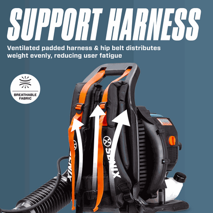 4QL® 49cc 4-Cycle Gas Backpack Leaf Blower | Leaf Blowers | SENIX Tools