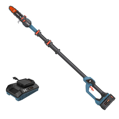 X6 60V Max* 10" Cordless Pole Saw, Brushless (3.0 Ah Battery & Charger | Pole Saws | SENIX Tools