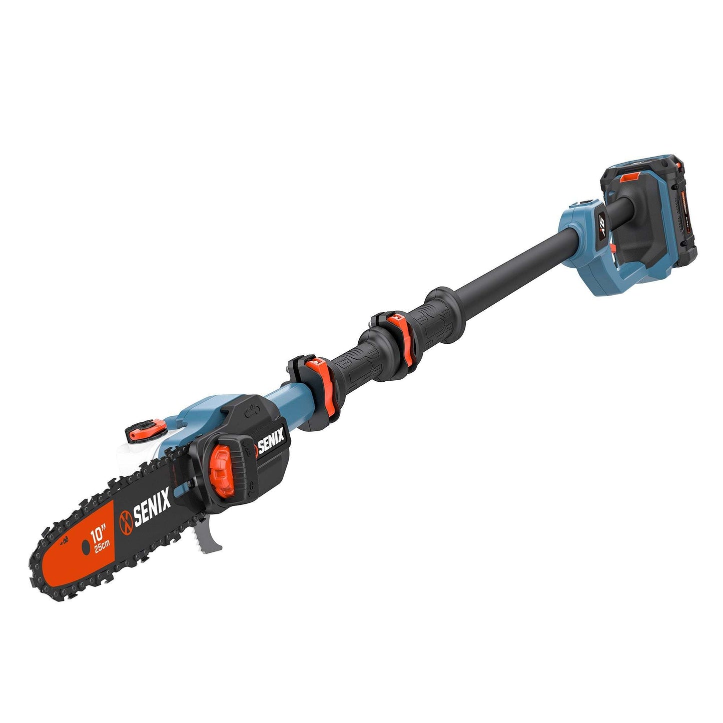X6 60V Max* 10" Cordless Pole Saw, Brushless (3.0 Ah Battery & Charger | Pole Saws | SENIX Tools