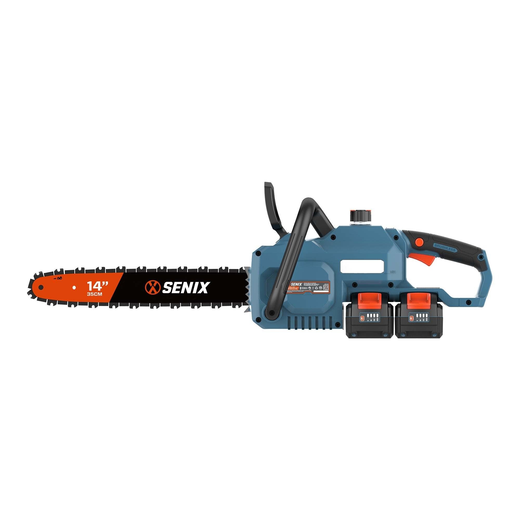 (1) 2X2 40V Max 14-Inch Cordless Chainsaw