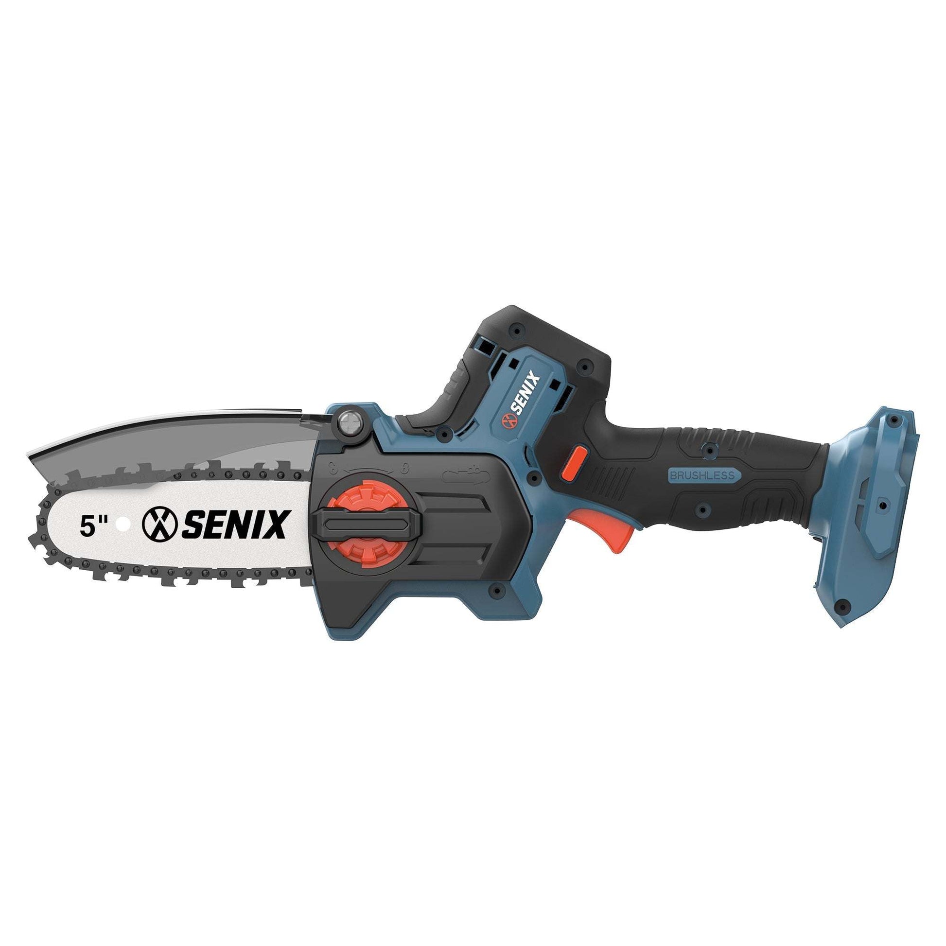 X2 20V Max 5" Cordless Mini Chainsaw, Brushless (Tool Only) | Chainsaws | SENIX Tools