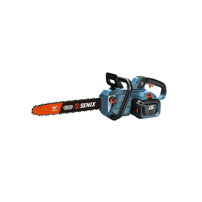 X6 60V Max 16" Cordless Chainsaw, Brushless (Battery & Charger Included | Chainsaws | SENIX Tools
