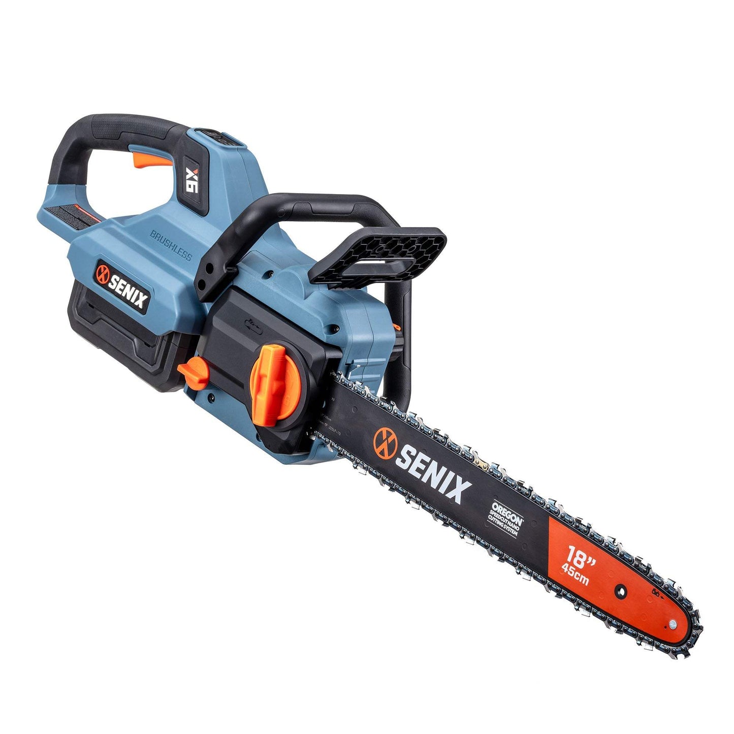X6 60V Max 18" Cordless Chainsaw, Brushless (Battery & Charger Included | Chainsaws | SENIX Tools
