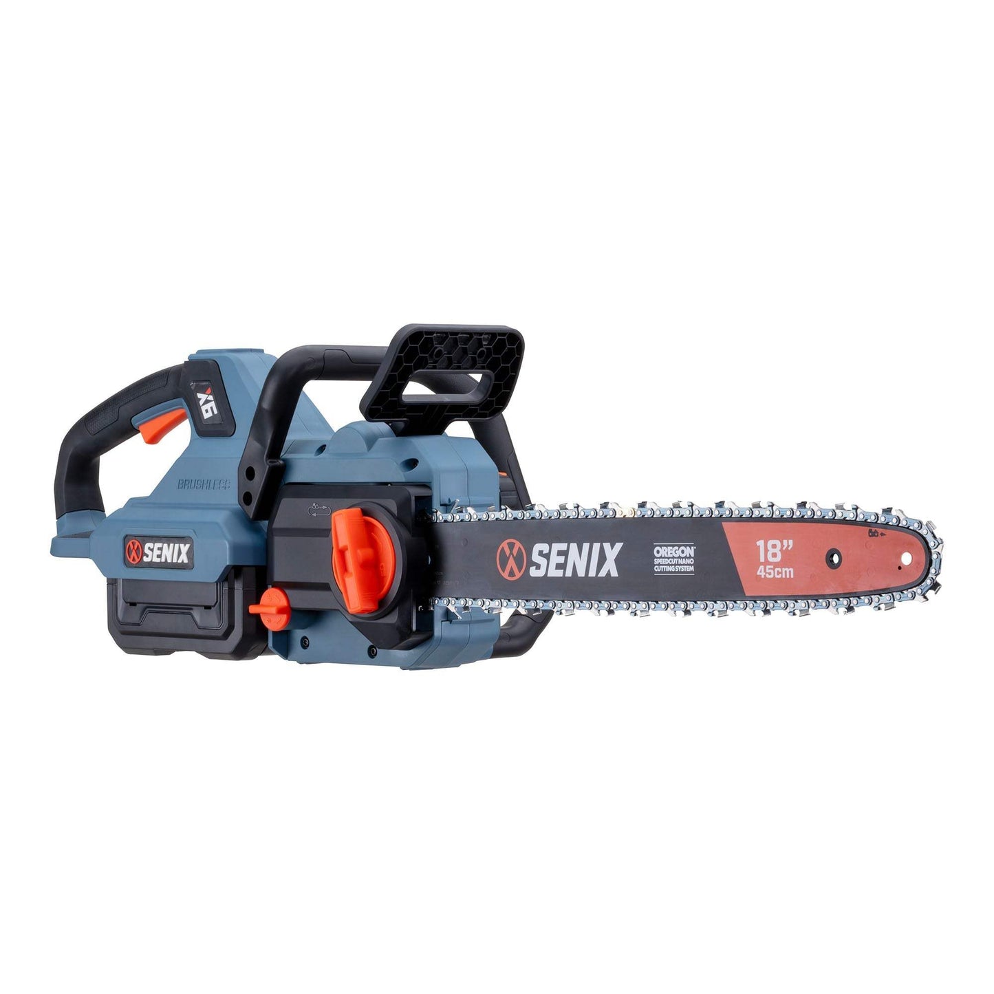 X6 60V Max 18" Cordless Chainsaw, Brushless (Battery & Charger Included | Chainsaws | SENIX Tools