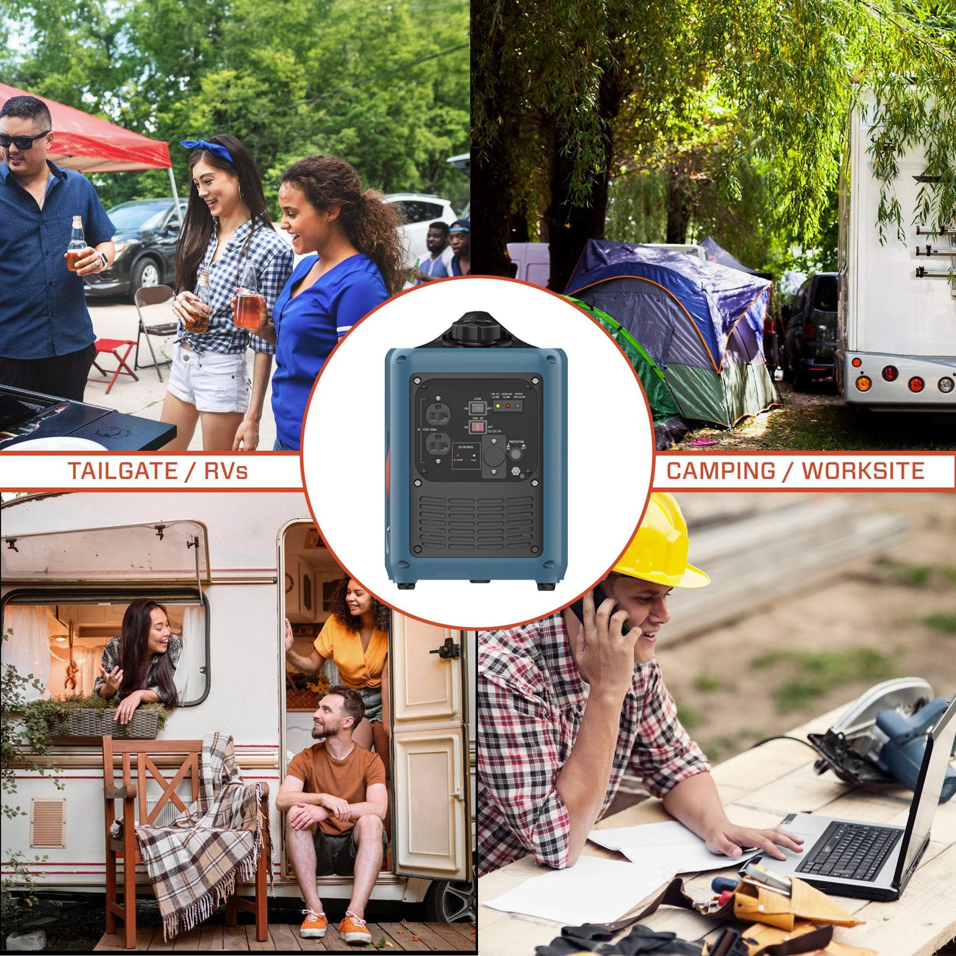 SENIX 1000 Watt Gas Inverter/Generator | Portable Power | SENIX 1000 Watt Gas Inverter | SENIX Tools